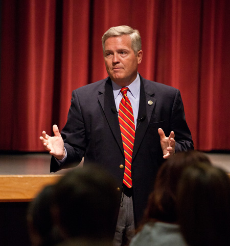 Senator David Pearce UCM Visit-5