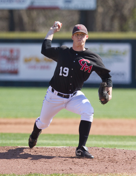 Redshirt junior pitcher Kurtis Schuyler is scheduled to start game two of Saturday's doubleheader against Emporia State. (Photo by ANDREW MATHER, Photo Editor)