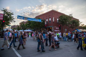 (Photos by Andrew Mather, digitalBURG) In the early evening hours on Friday, the streets of downtown Lee's Summit begin to fill with people for the annual Downtown Days...Streets Alive! festival.
