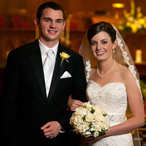 Katherine Lee Fisher, of Joplin, Mo., and Samuel Max Swisher, of Warrensburg, Mo., were married Saturday, June 1 at First United Methodist Church of Joplin.