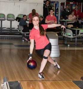 PHOTO SUBMITTED BY UCM ATHLETIC DEPARTMENT Junior Marina Stever was the top placing Jennie at the Arkansas State Mid-Winter Classic where she finished 30th and averaged 189 pins per game.