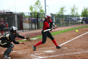 PHOTO SUBMITTED BY UCM ATHLETICS Senior shortstop Ali Jo Rogers helped the Jennies to a 2-3 finish at the Kelly Laas Memorial Softball Invitational in St. Cloud, Minn., over the weekend. Rogers is hitting .255 with 18 stolen bases through 15 games played so far this season.