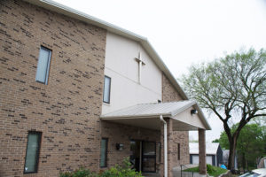 PHOTO BY BRANDON BOWMAN / PHOTO EDITOR Shiloh Missionary Baptist Church was broken into early Tuesday morning. Warrensburg Police said the investigation is ongoing. Nothing was reported stolen.