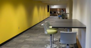 PHOTOS BY BRANDON BOWMAN/PHOTOGRAPHER The new multicultural center will be located on the third floor on the north side of the elliot Student Union. The center will provide office, meeting and lounge spaces for multicultural student organizations.